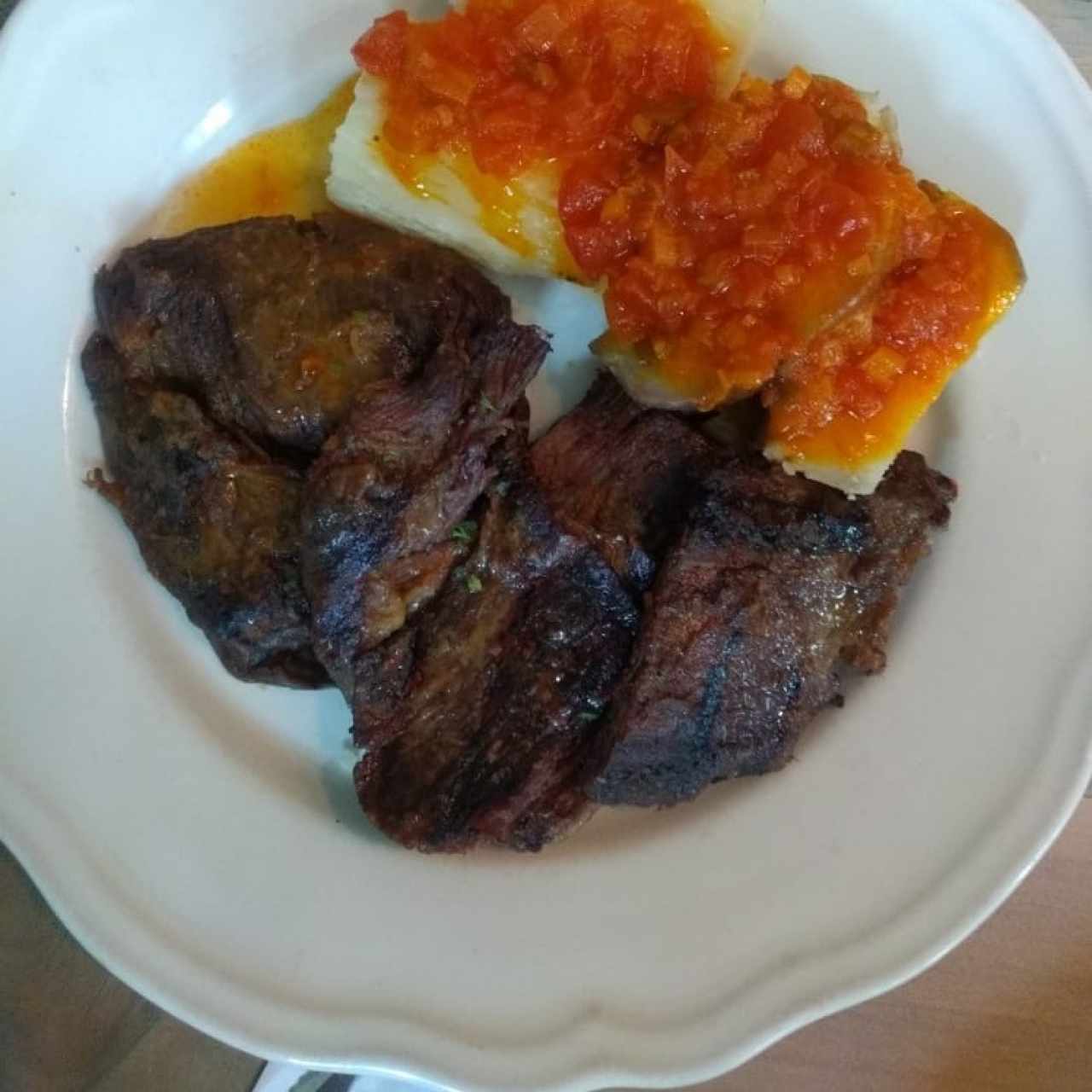 Sobrebarriga al horno