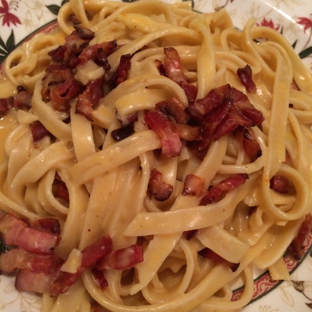 Pasta carbonara 