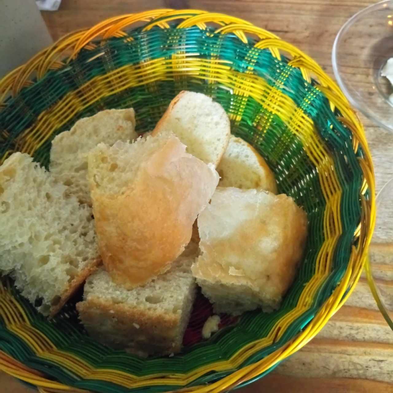 pan de cortesía 