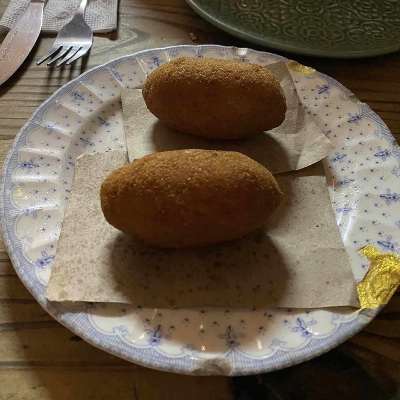 Croquetas de arroz 