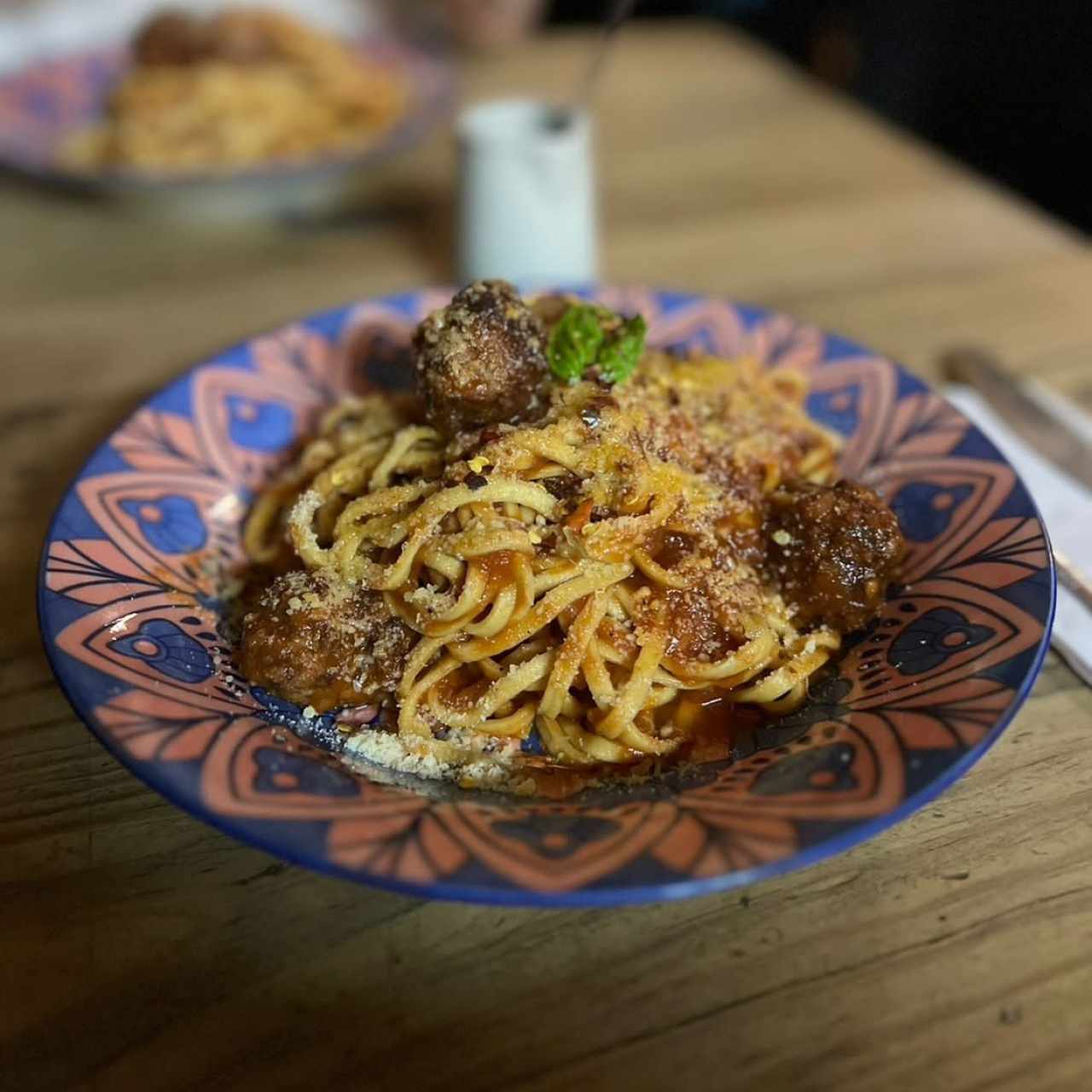 Spaghetti boloñesa