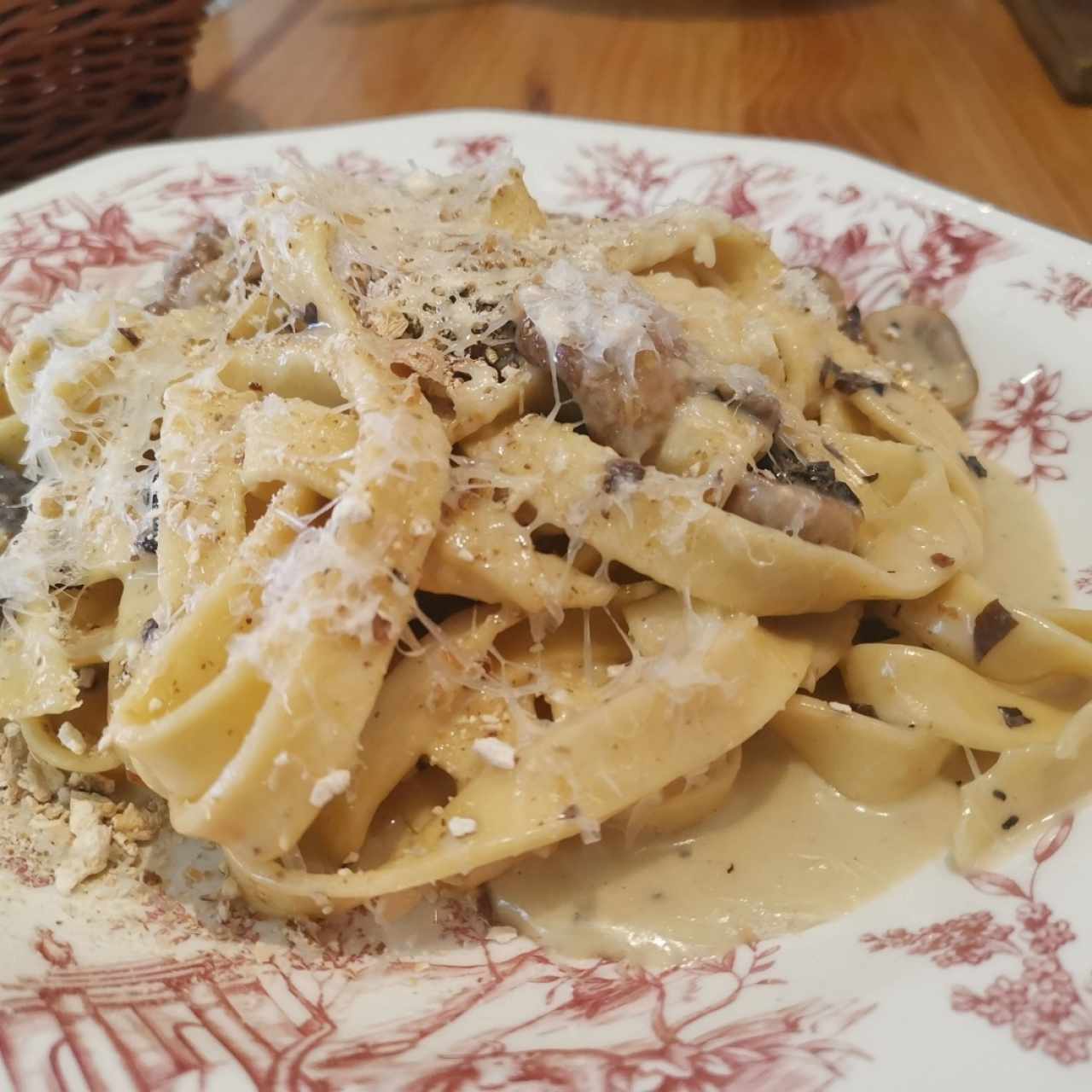 Fettuccine al funghi