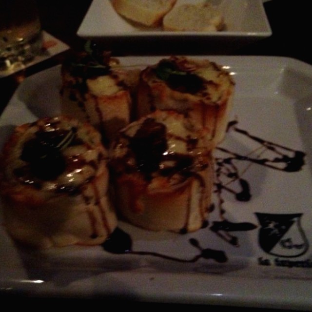 Canapés de champiñón