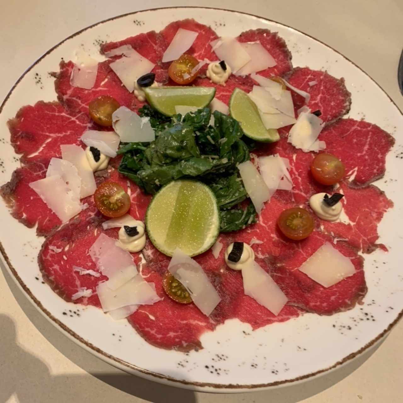 Carpaccio lomito 