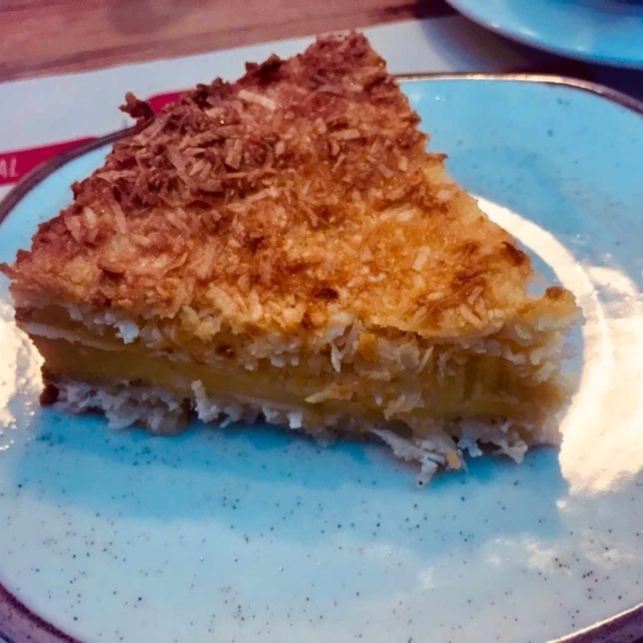cheesecake de coco