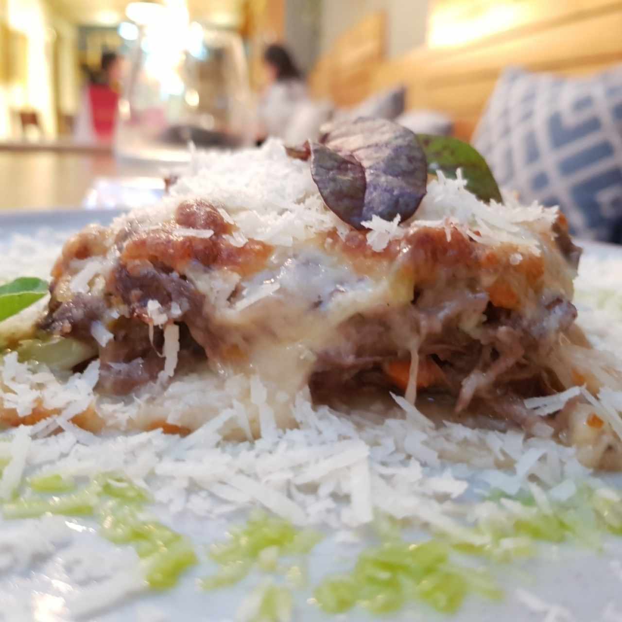 lasagna asado de tira