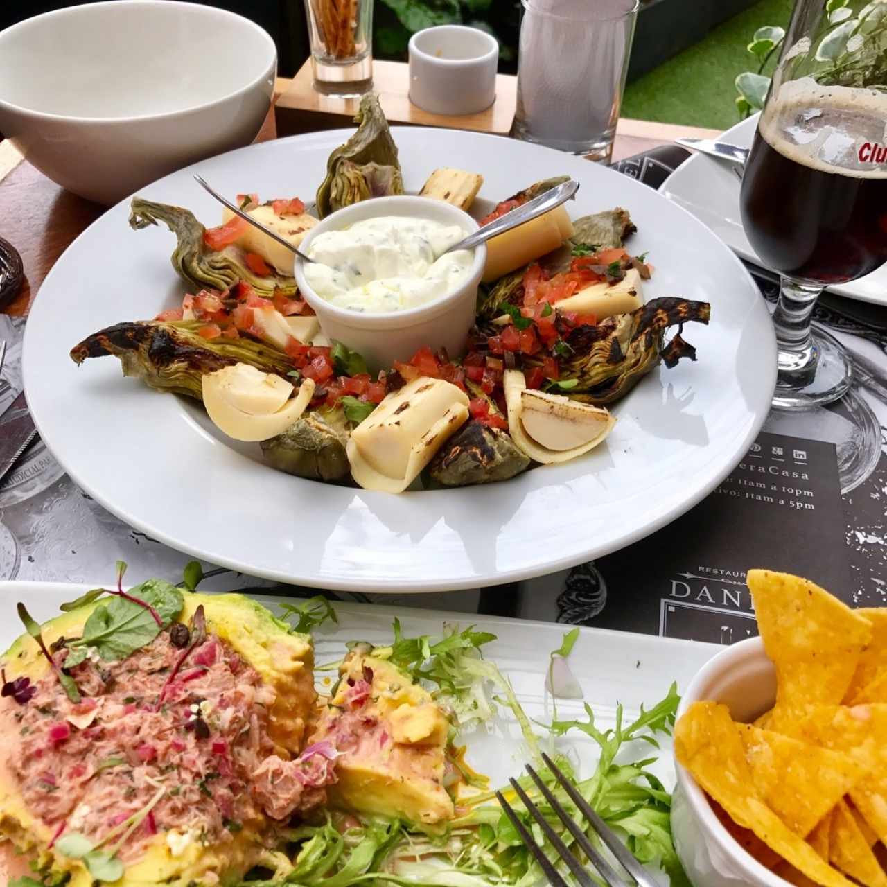Alcachofas a la Parrilla