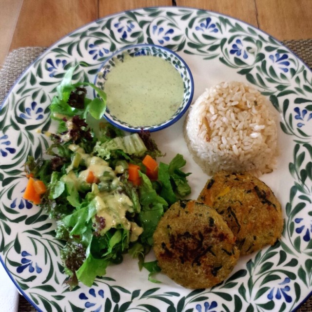 Plato del dia vegetariano