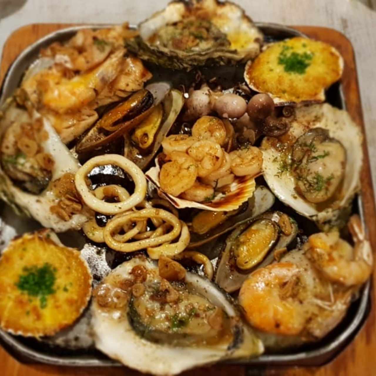 parrillada para dos