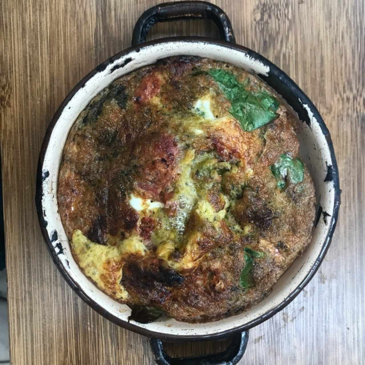 Fritatta de tomates secos