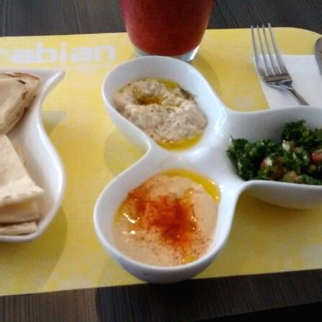 Entrada del plato mixto