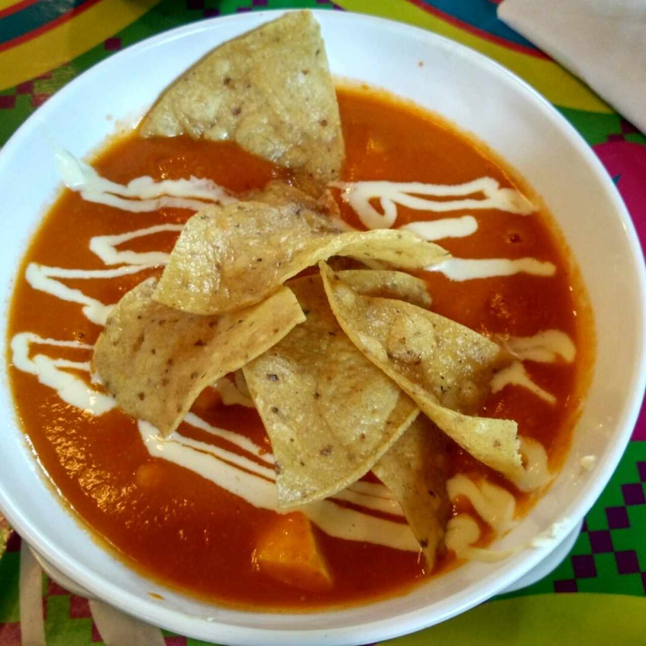 Sopa Aztecta (Todos los Días)