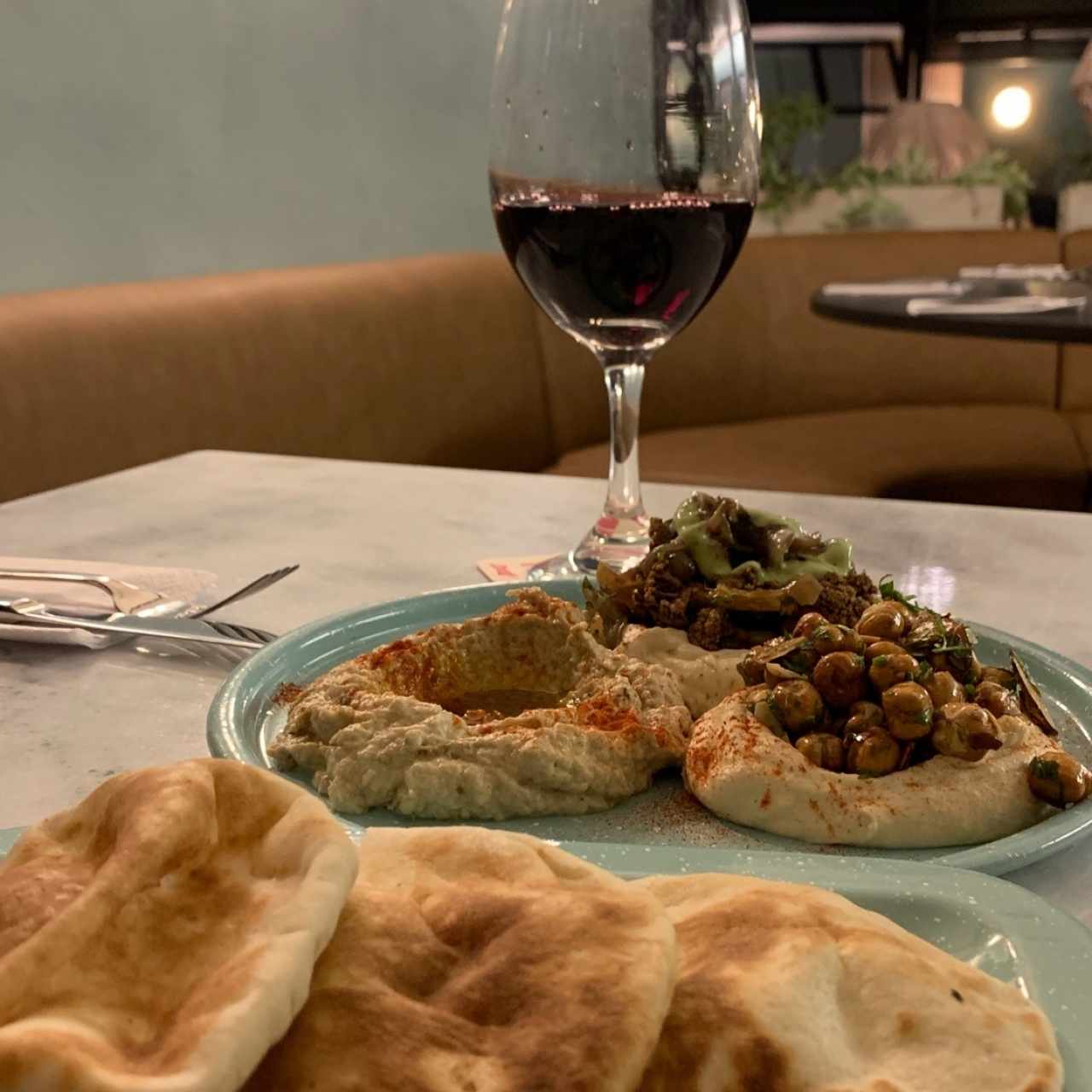 trio de Hummus