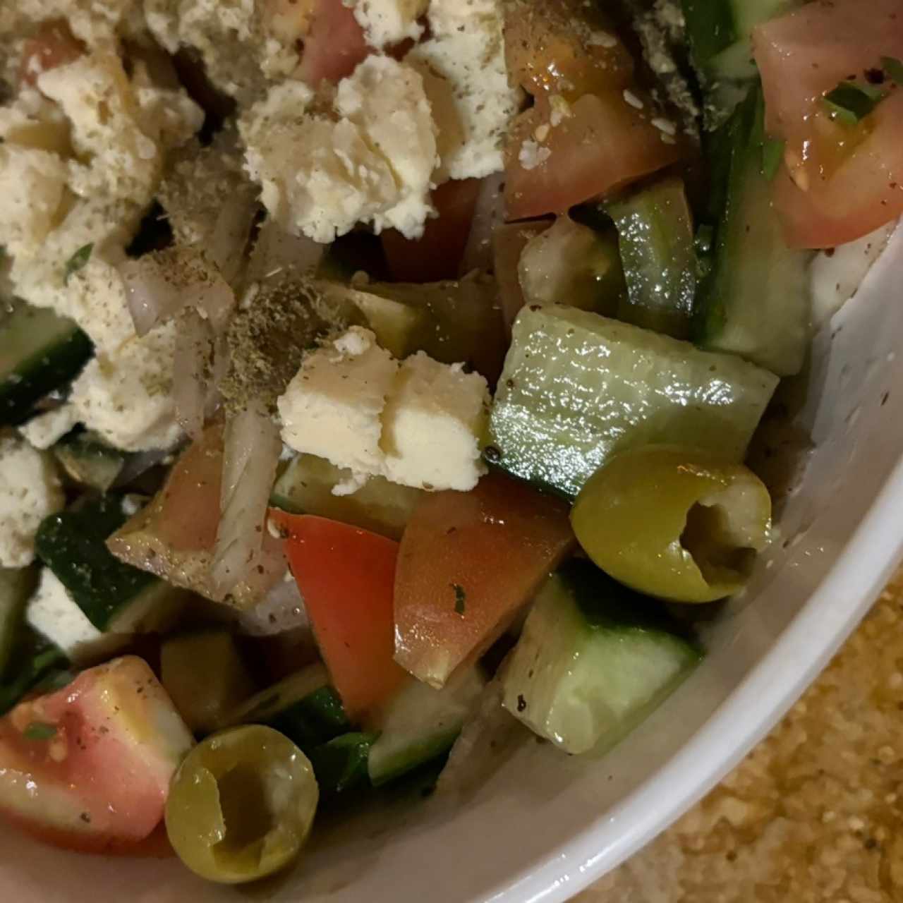 Ensalada griega 