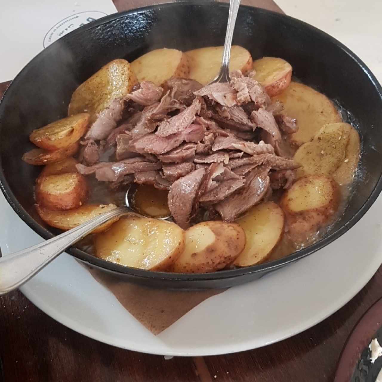 cazuela de cordero