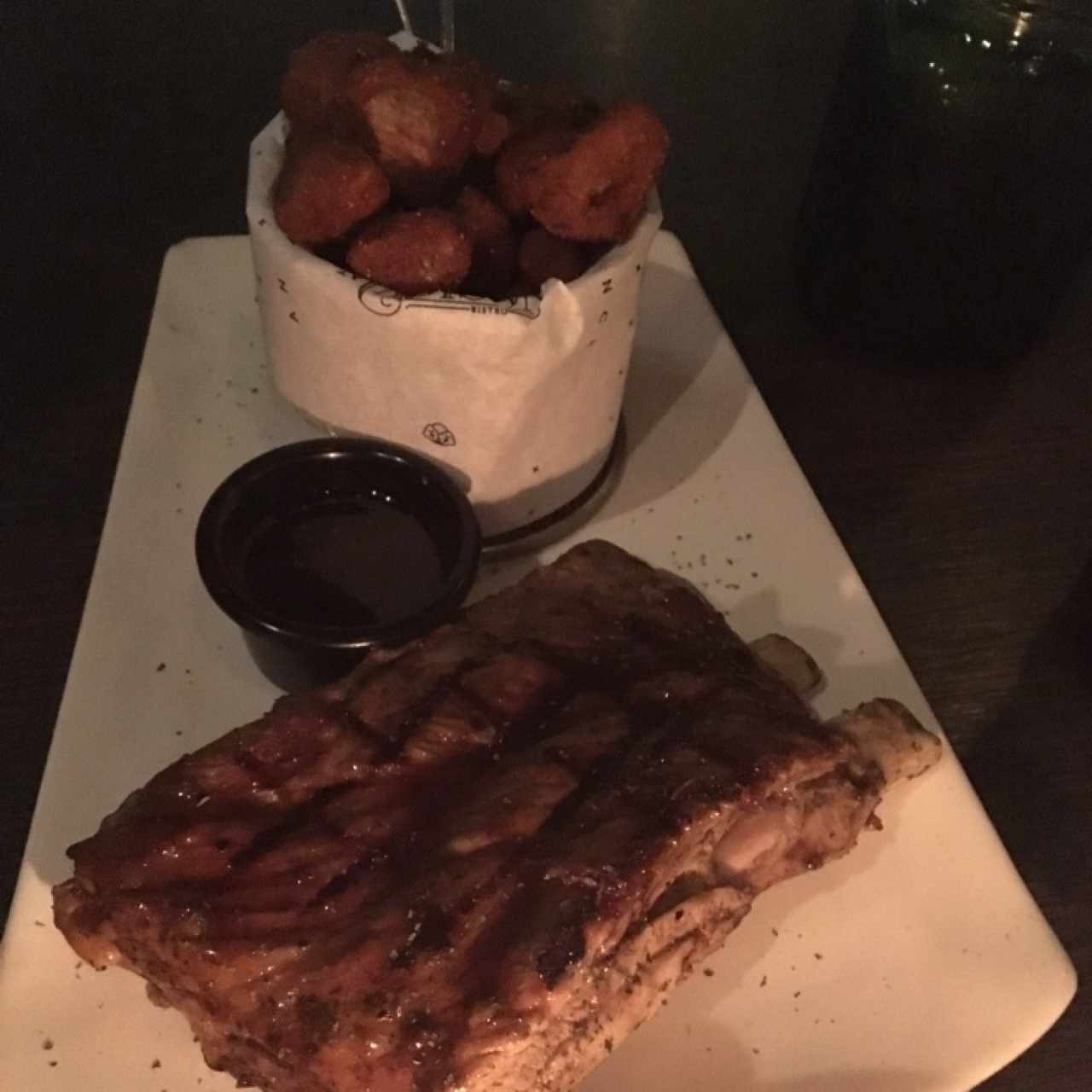 Costillas con champiñones 