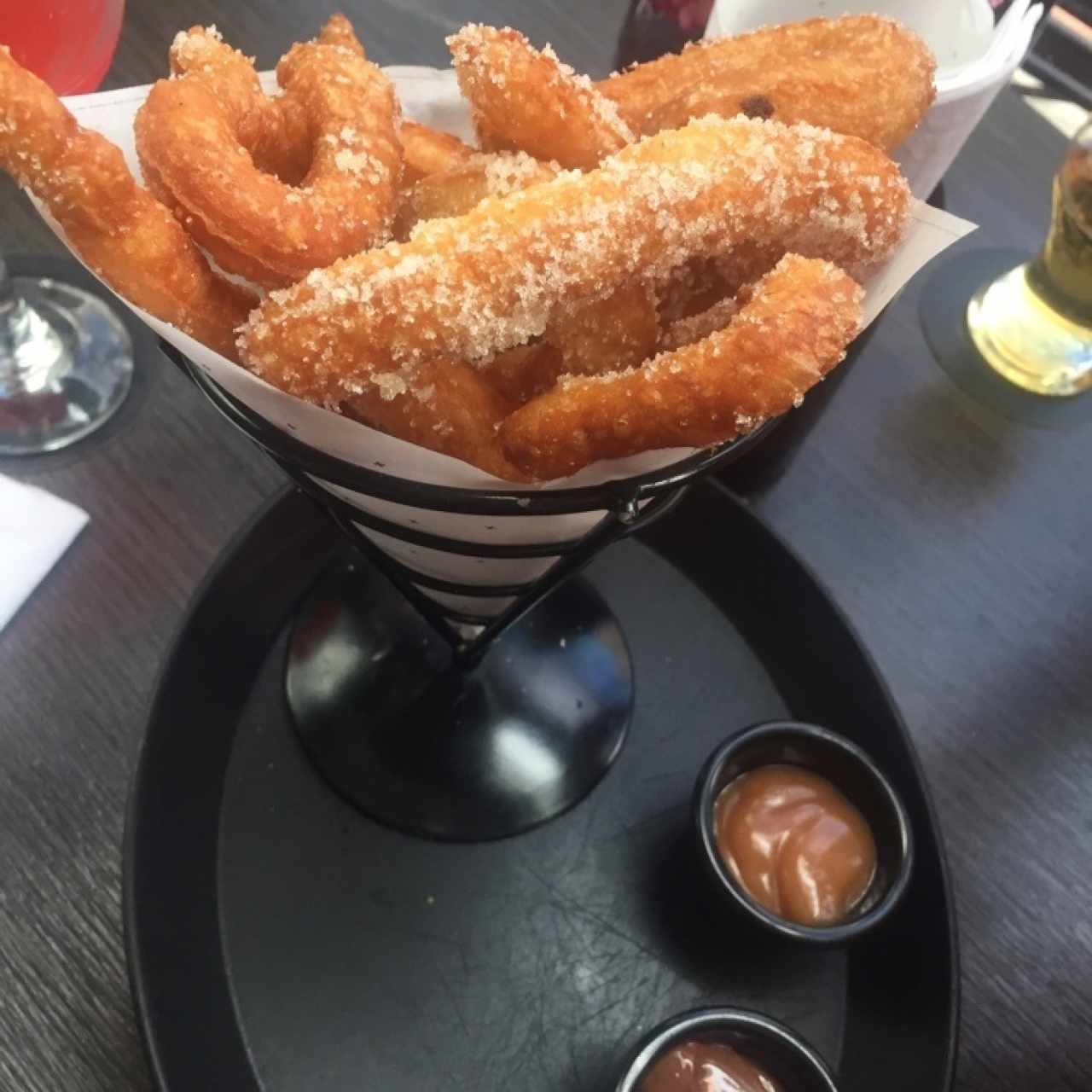 Churros con Nutella y Arequipe