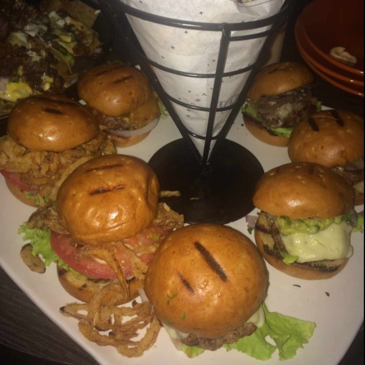 minihamburguesas x8 