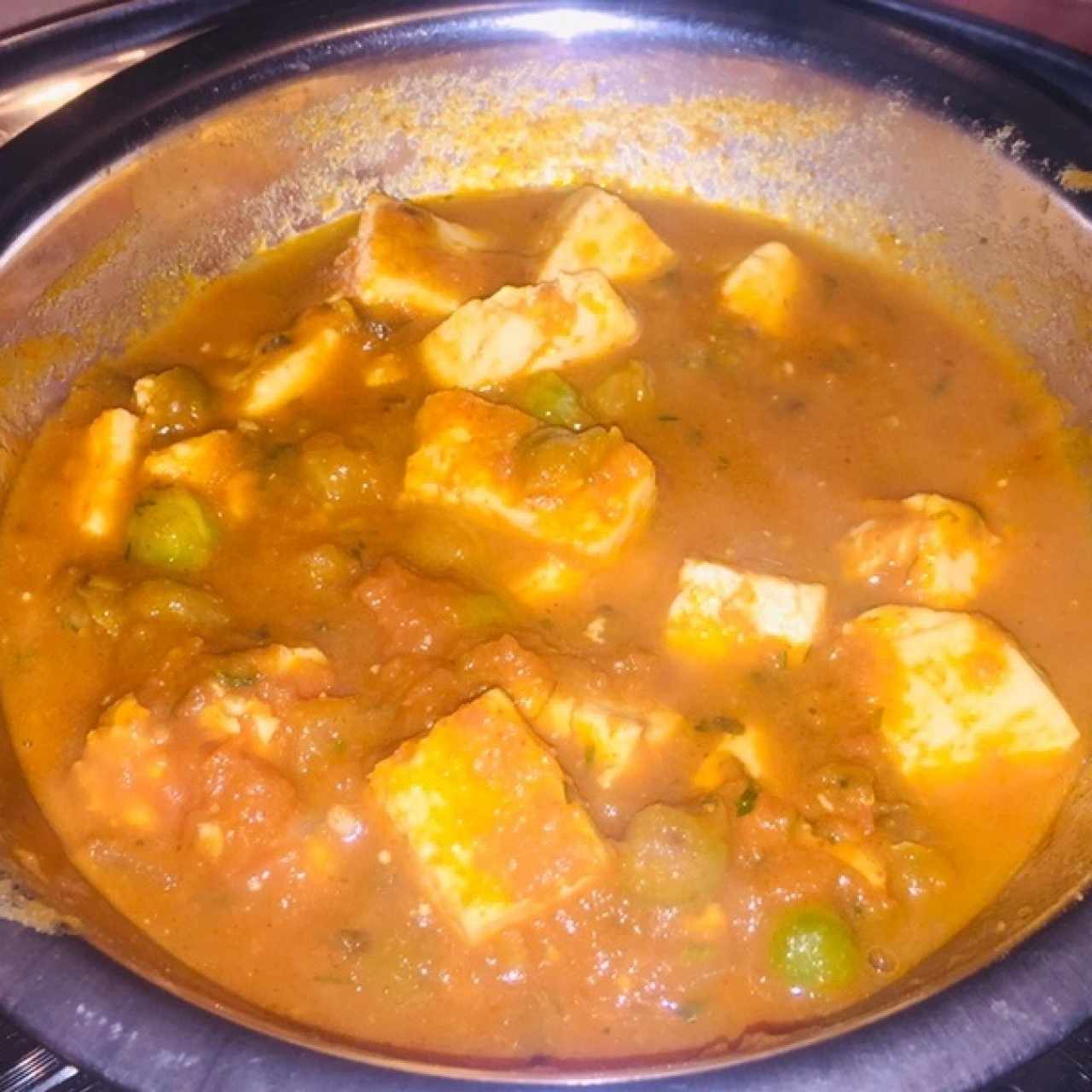 Matar Paneer