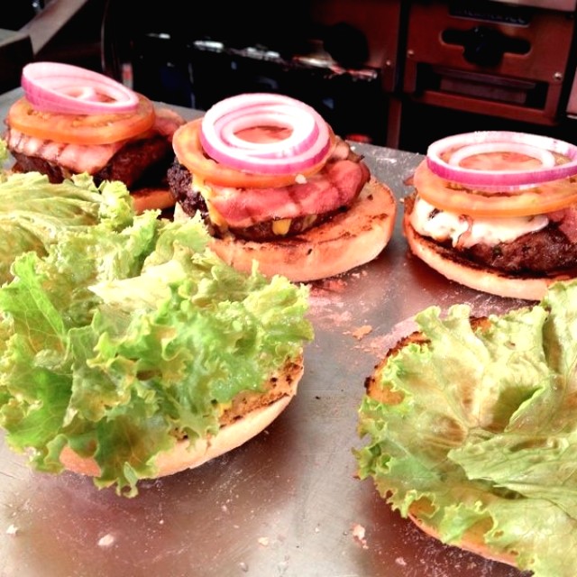 Hamburgesas de Burger Town