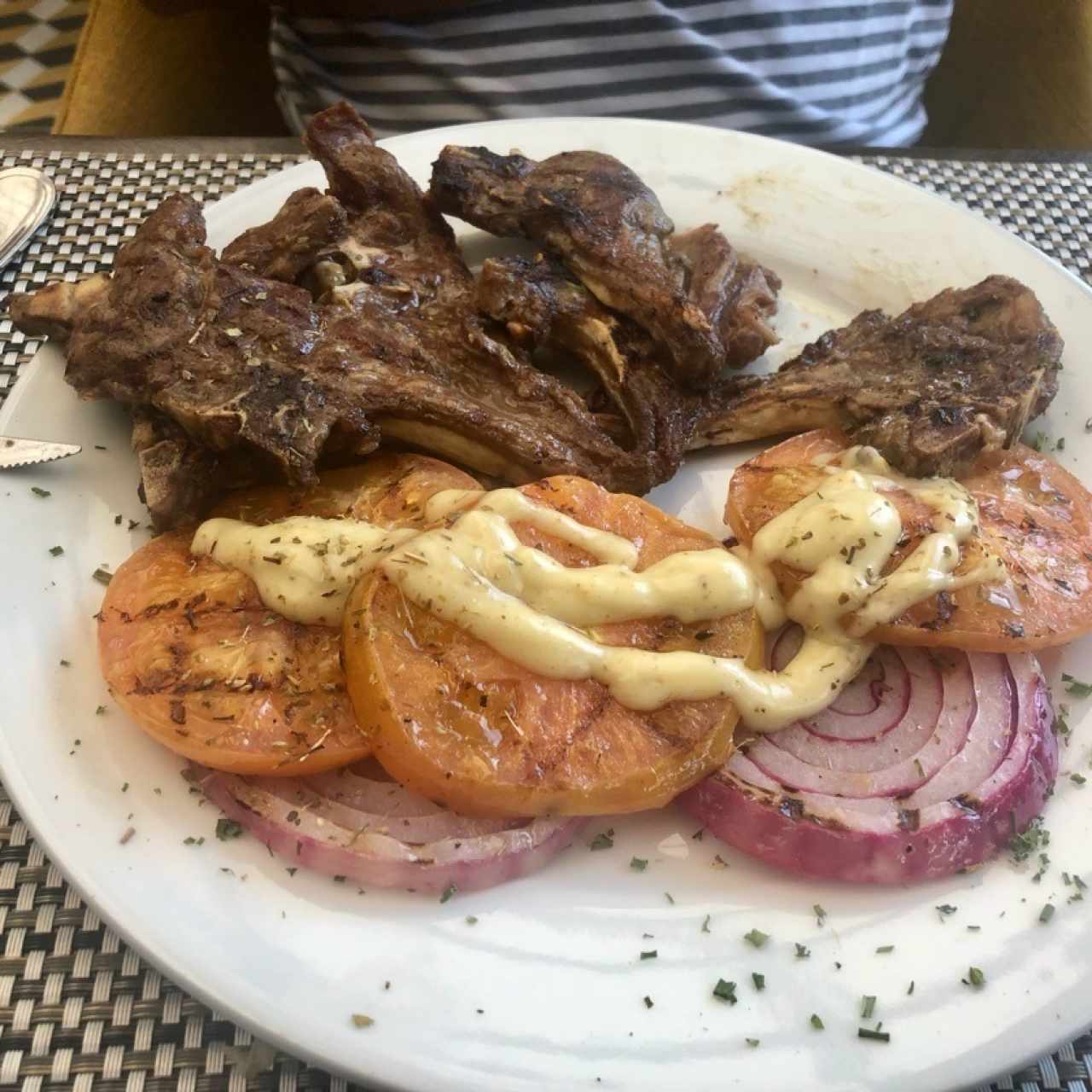 costillas de cordero
