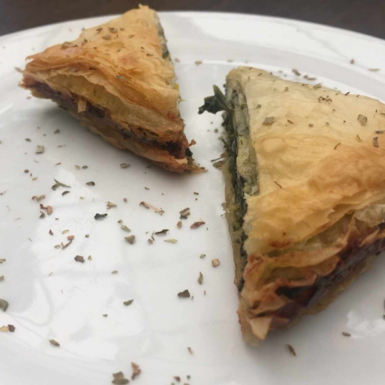 Pastel de espinaca para desayunar