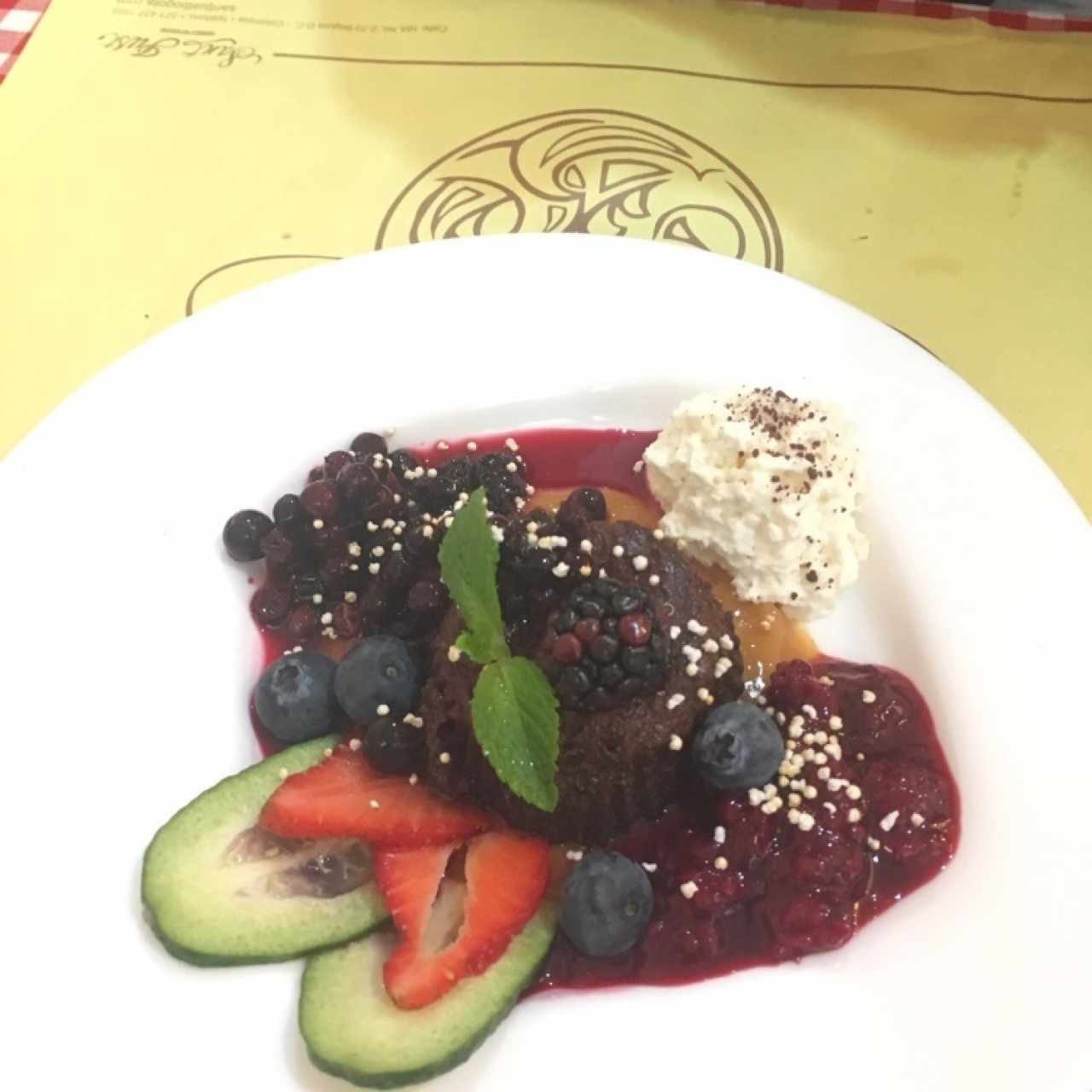 muosse de chocolate 