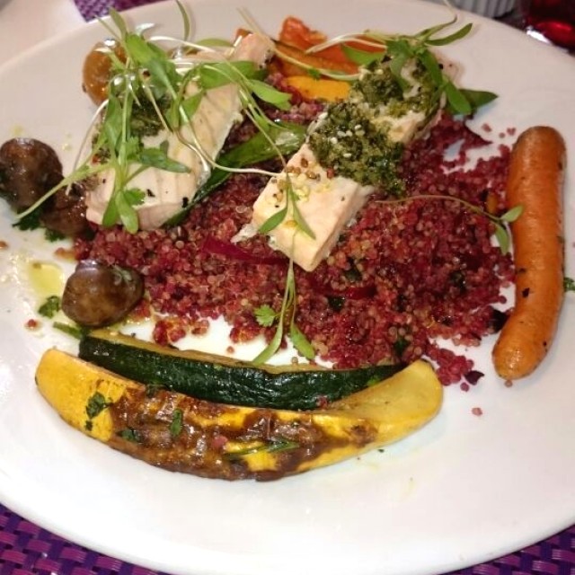 Salmon con Quinua