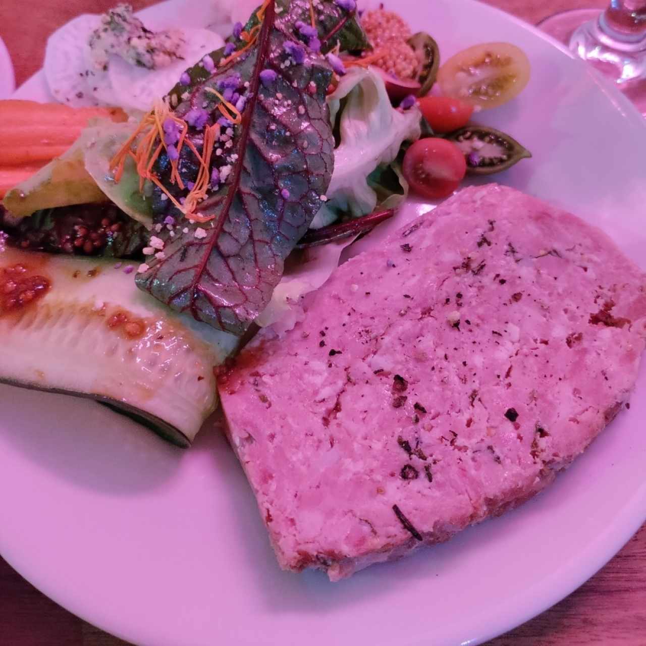 Terrine de pato y cerdo