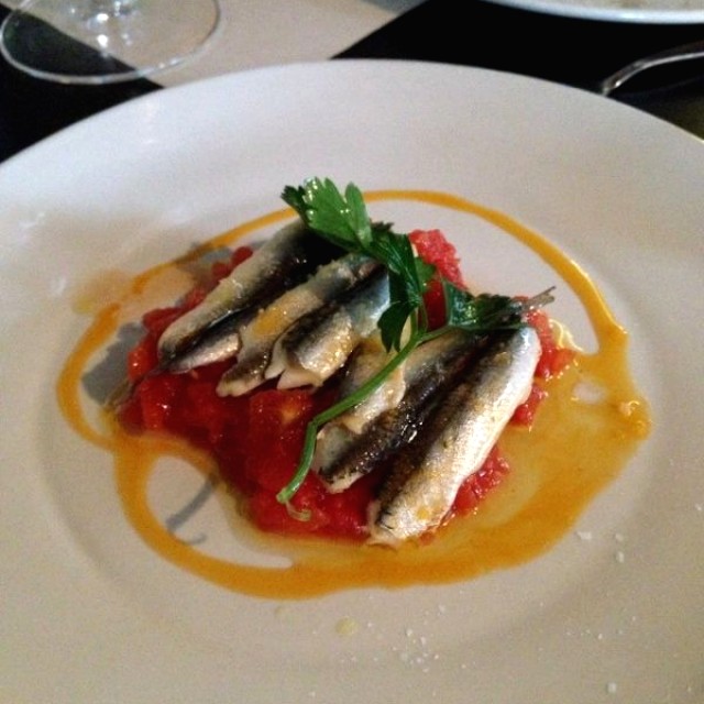 Casi lloro con los boquerones