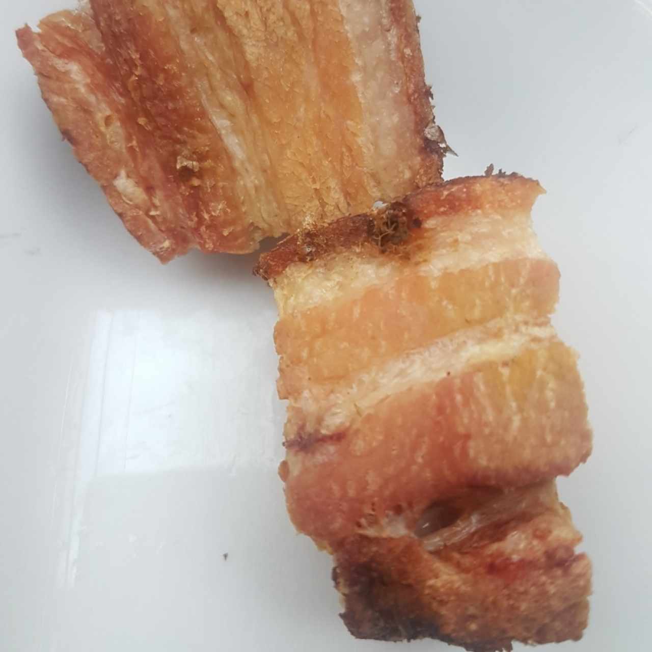 chicharrones de entrada! 