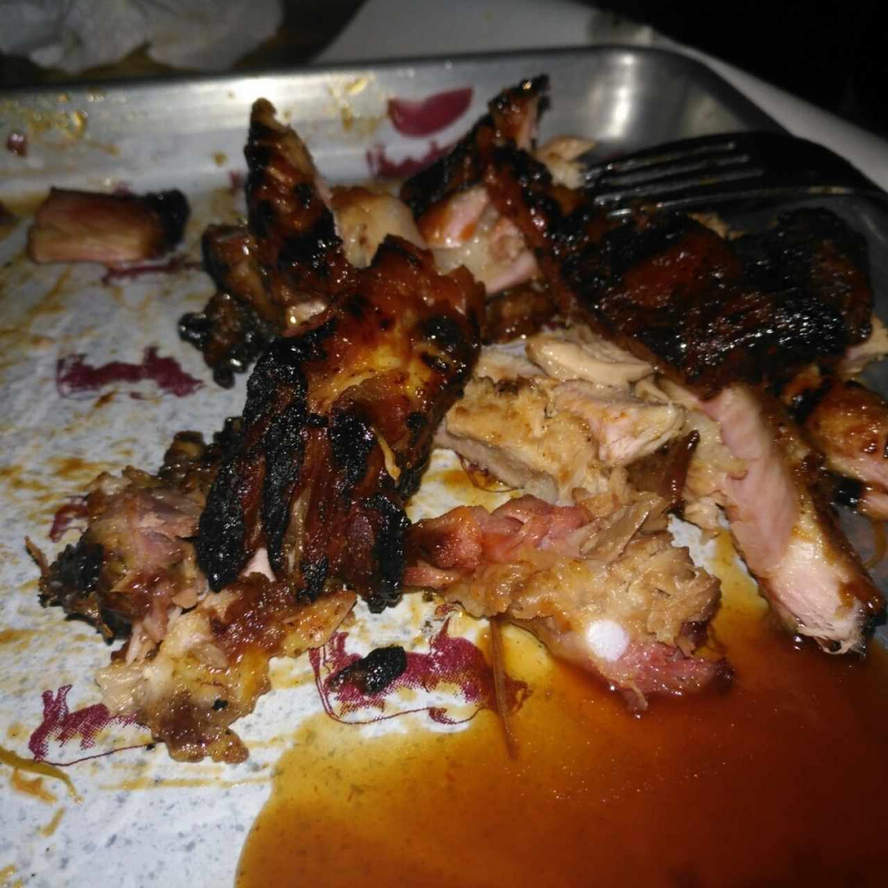 costillas bbq
