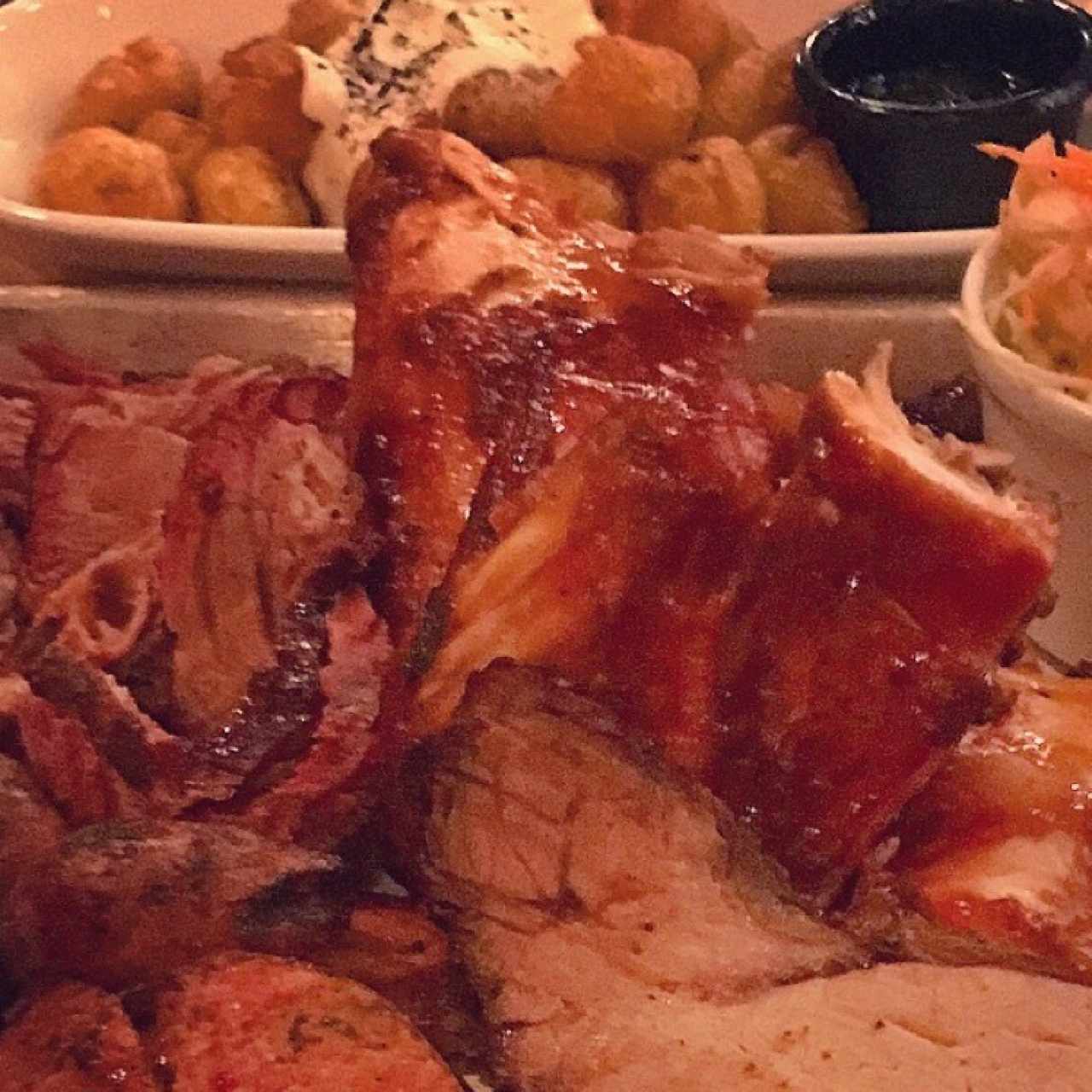 bandeja para 4