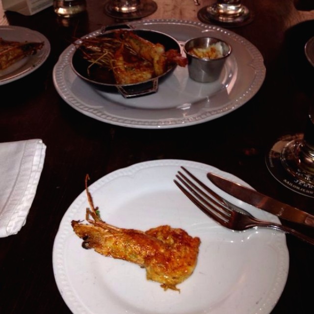 Prawns: langostinos