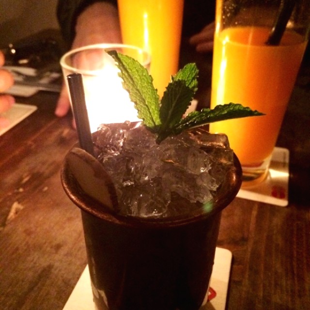Smirnoff Moscow Mule! Maravilloso.