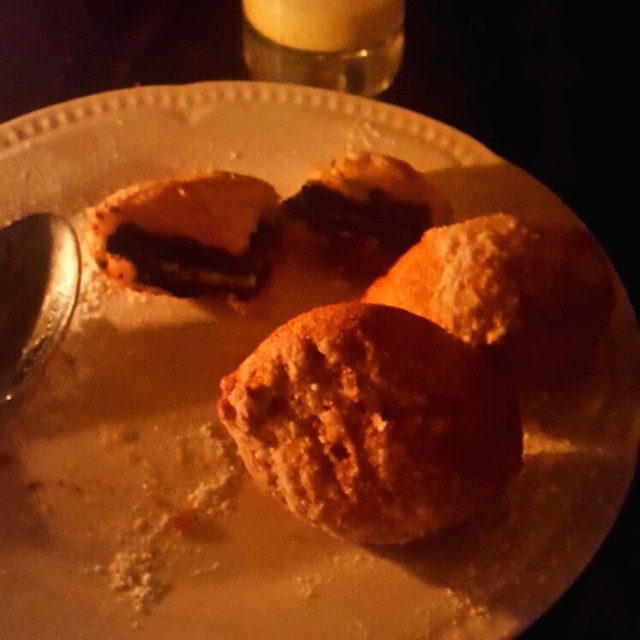 Fried oreos