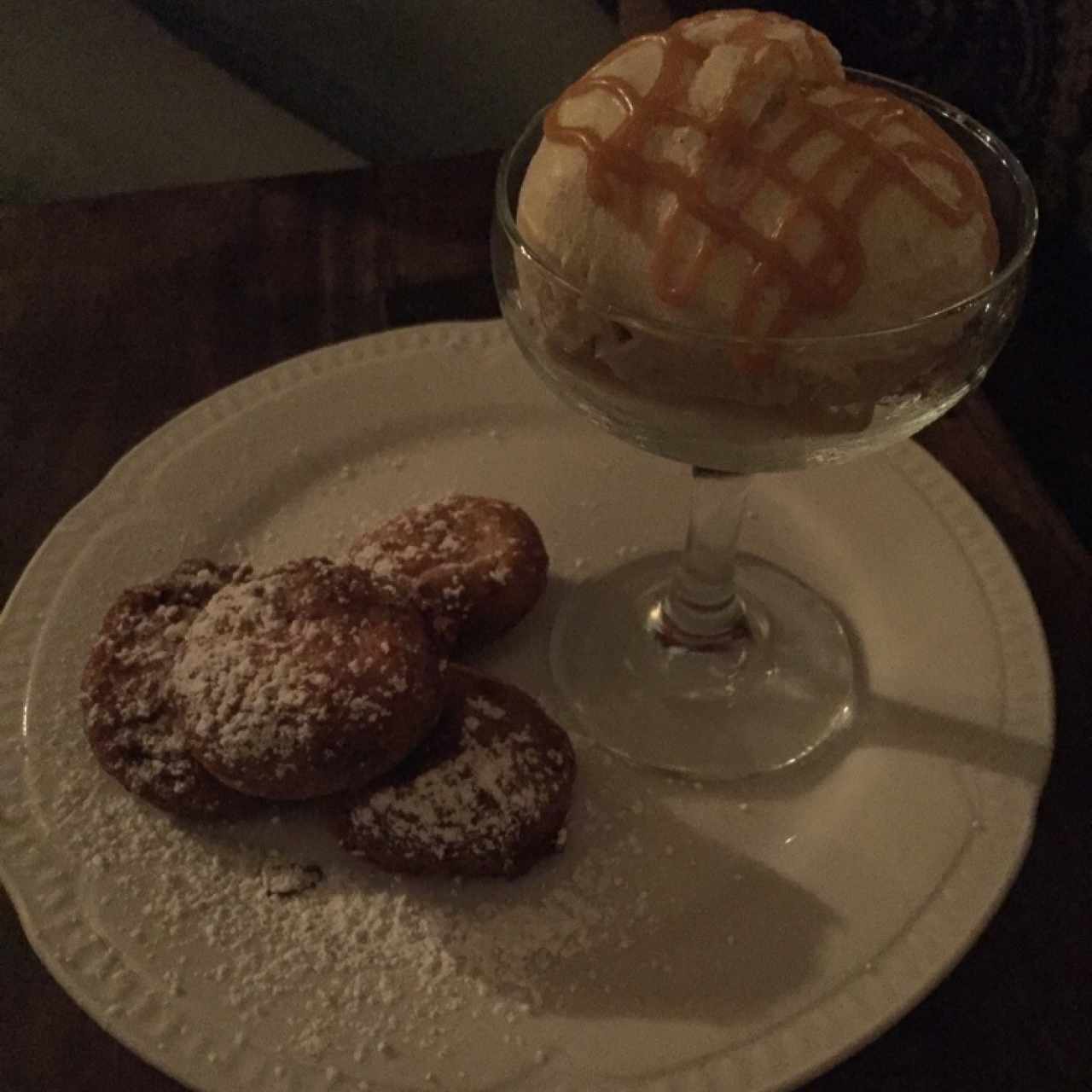 Oreo fritas con helado gourmet