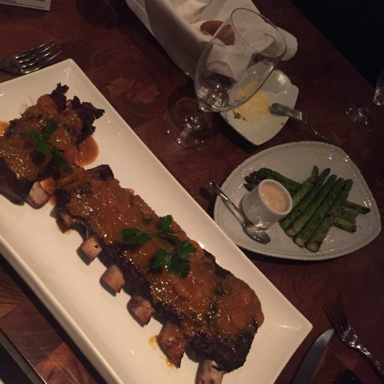 Ribs de res joven 