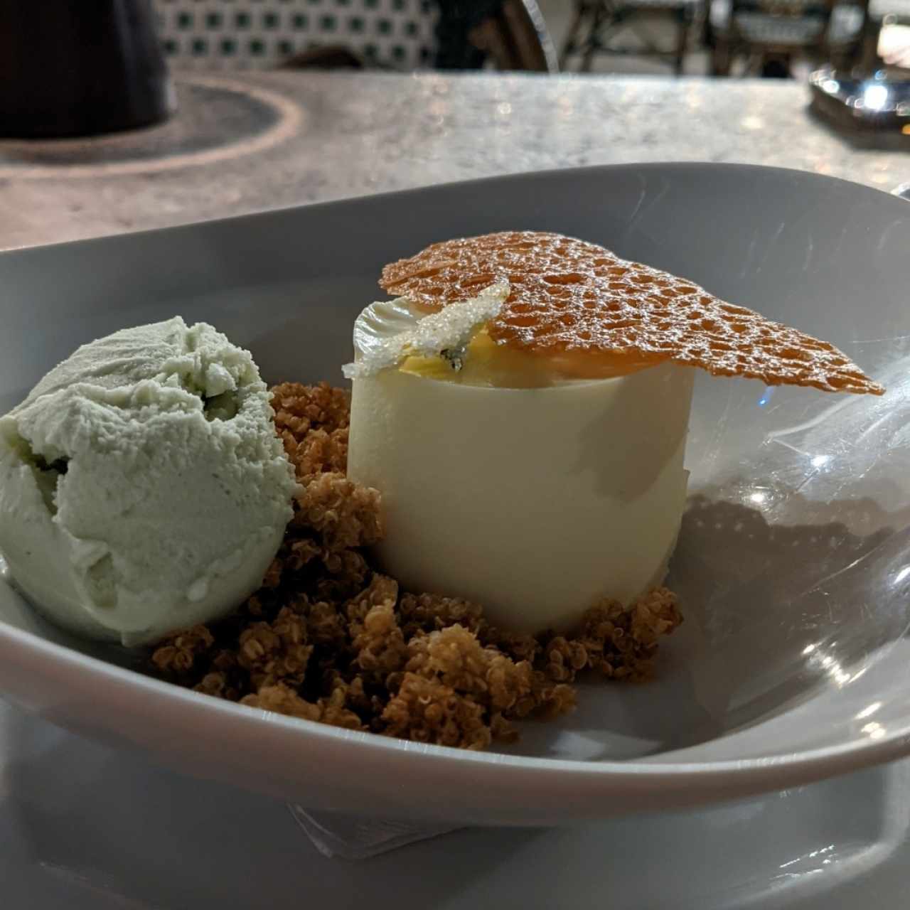 Panna Cotta de lavanda
