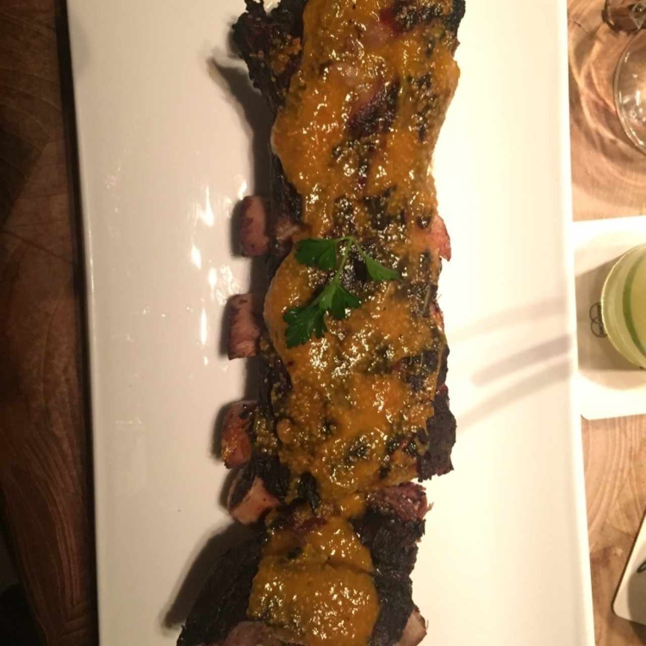 Ribs de novillo joven