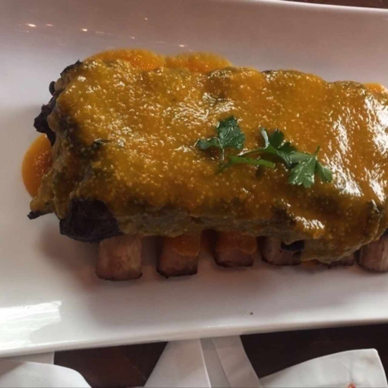 costillas de ternera, deliciosoooo!!