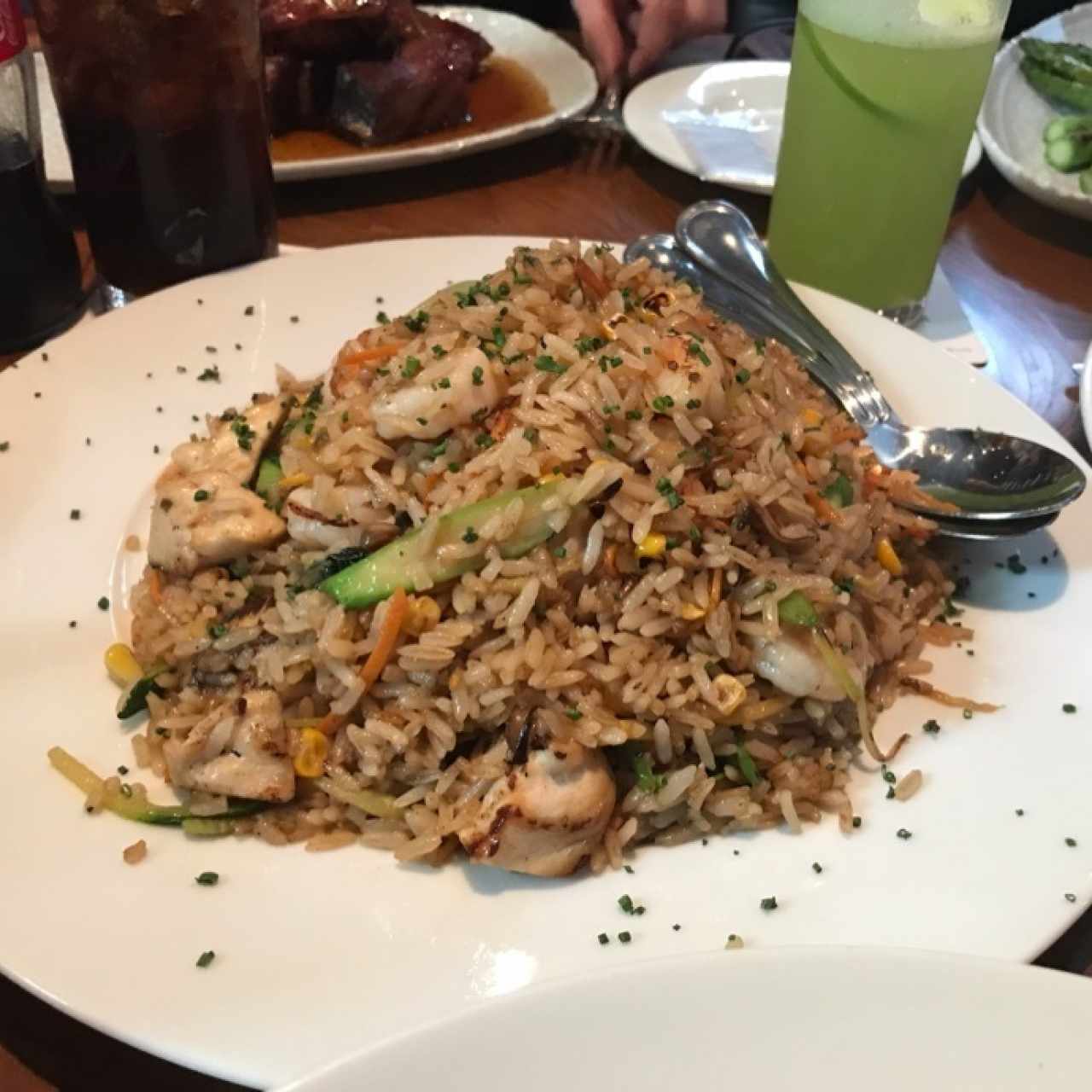 Arroz con langostinos