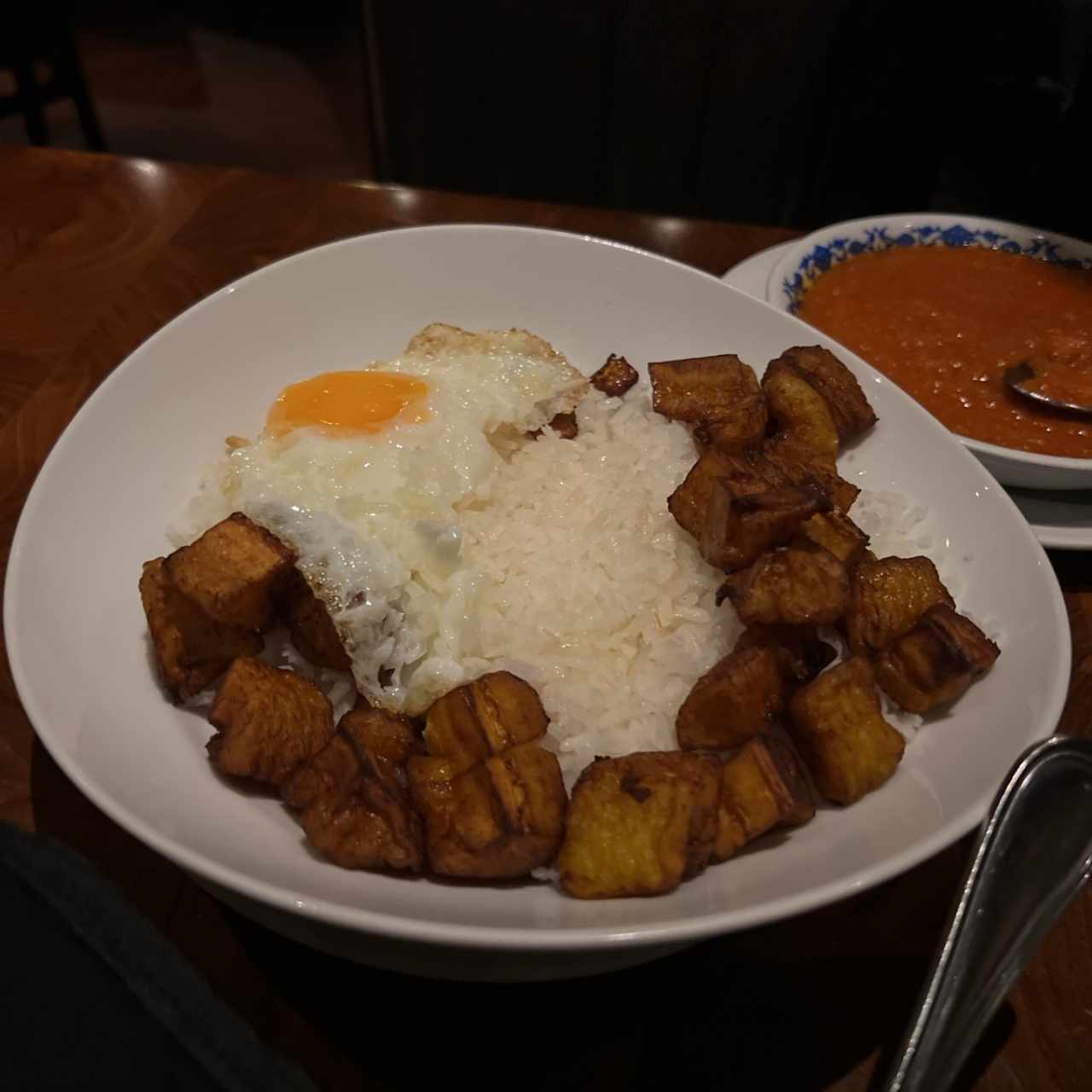 Arroz a la cubana