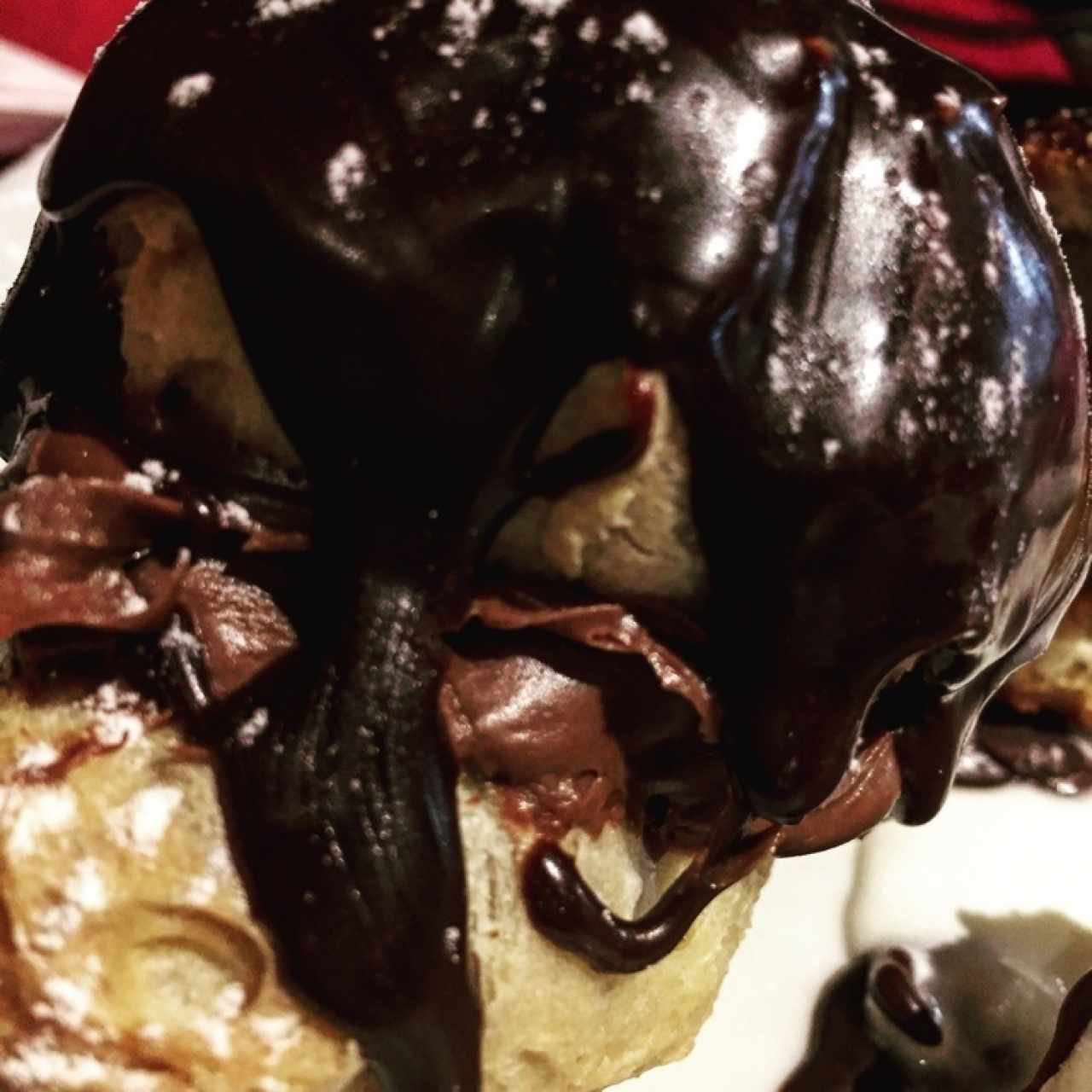 Profiterol de Nutella