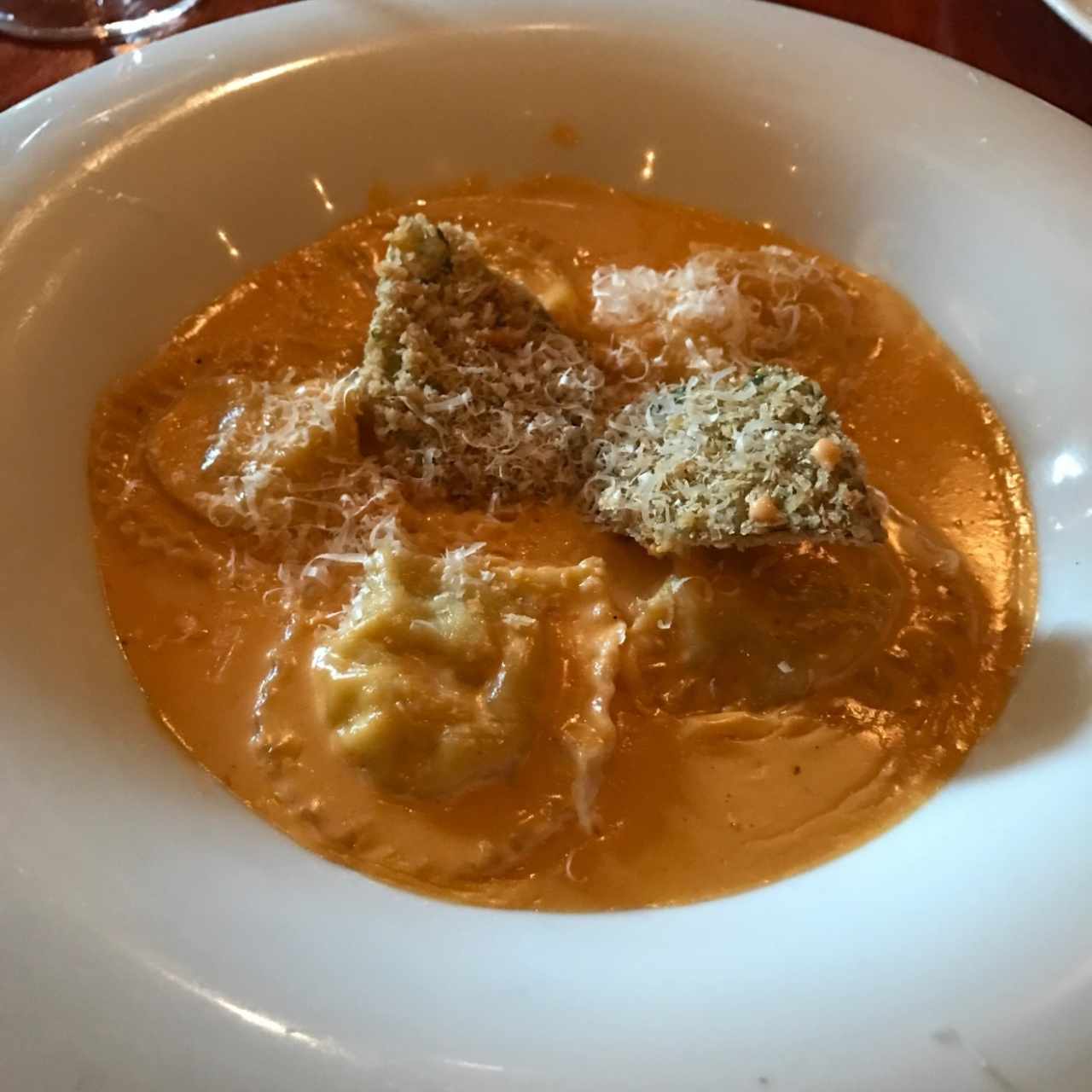 raviolis de cangrejo