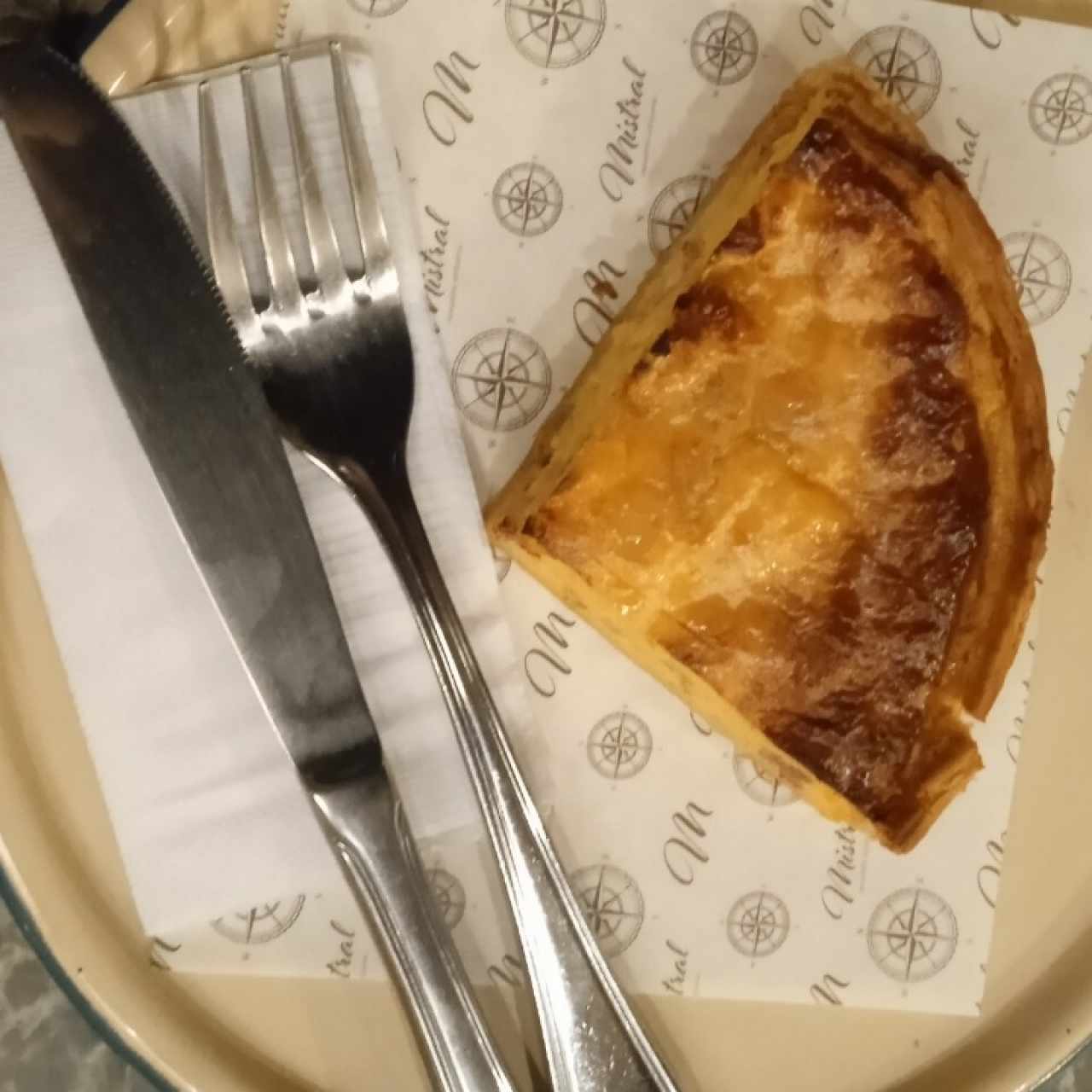 Quiche con tocineta
