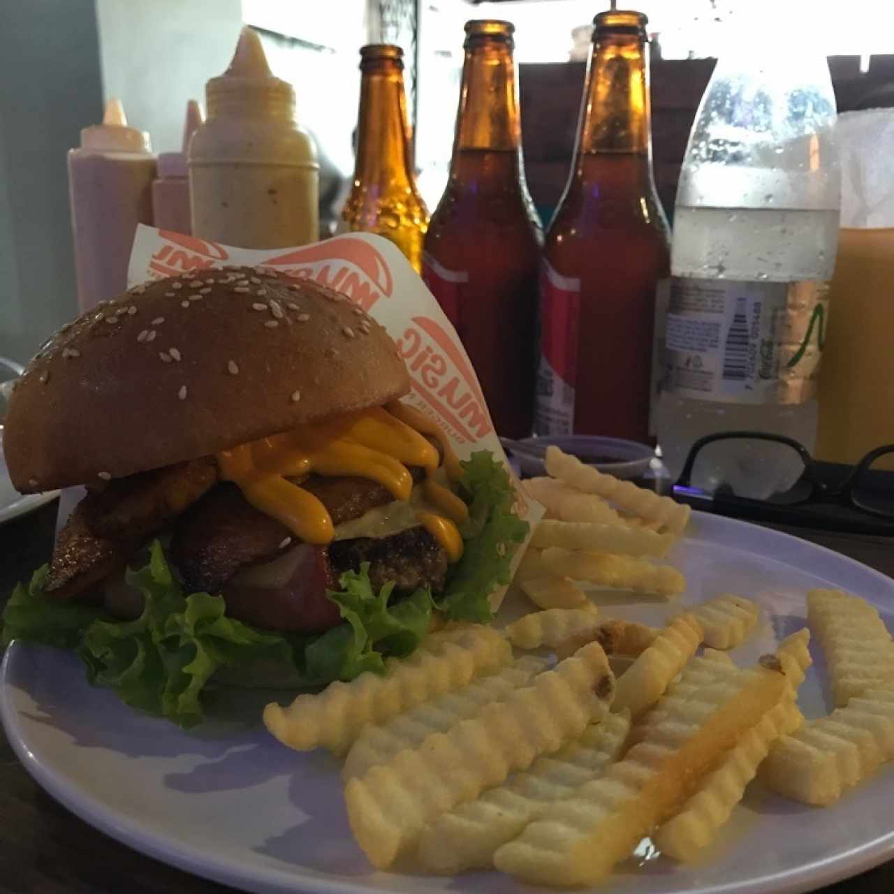 De la casa - Con tocineta y platano maduro
