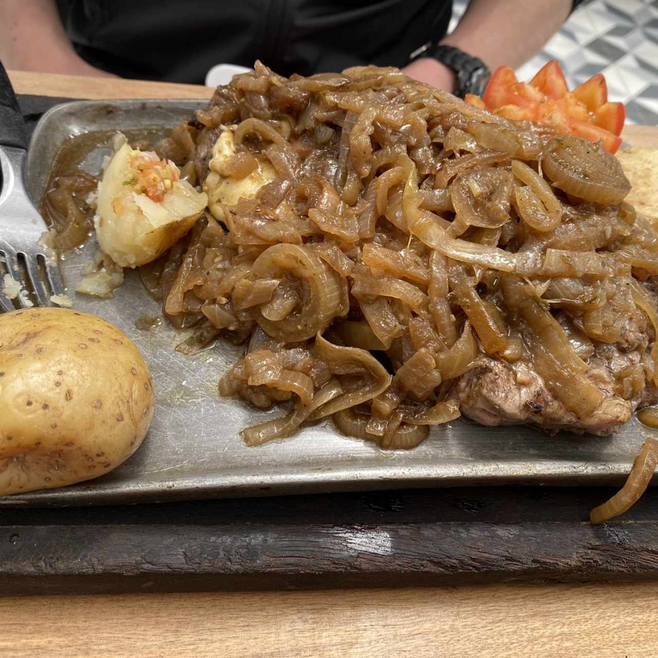 Lomo encebollado