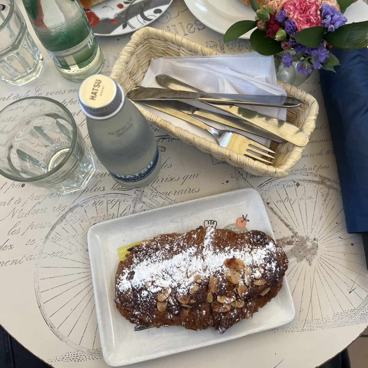 Croissant de almendras