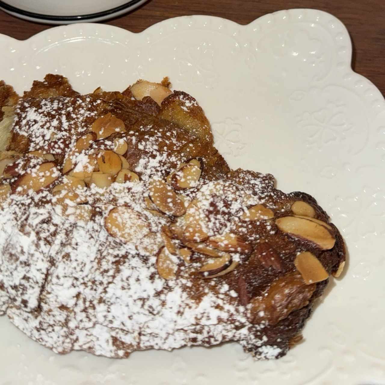 Croissant de almendras 